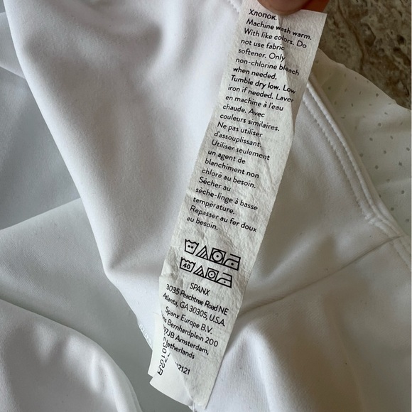 Spanx White Get Moving Skort, size 3X - Picture 10 of 10